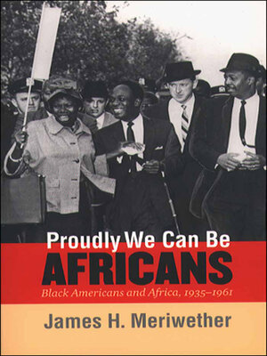 Proudly We Can Be Africans - ebook